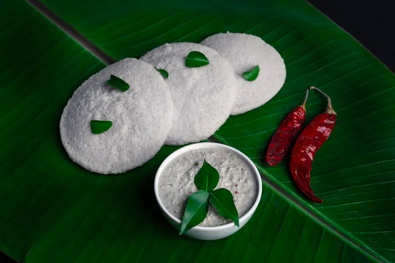 Day 4 — Chicken curry + palya, mota rice/barik